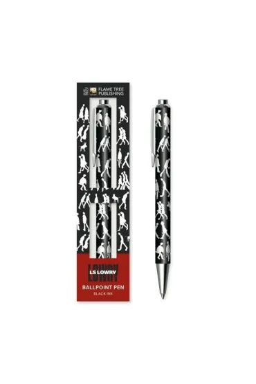 Długopis w pudełku Ludzie idący do pracy L.S Lowry