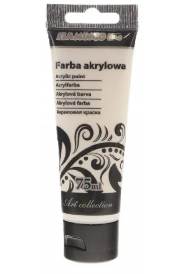 Farba akrylowa 75ml 175 perłowa biała
