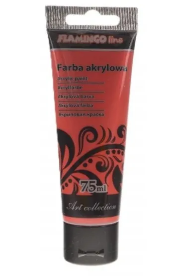 Farba akrylowa 75ml 826 perłowa czerwone wino