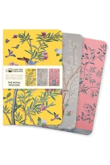 Zestaw 3 notatników MINI Royal Pavilion