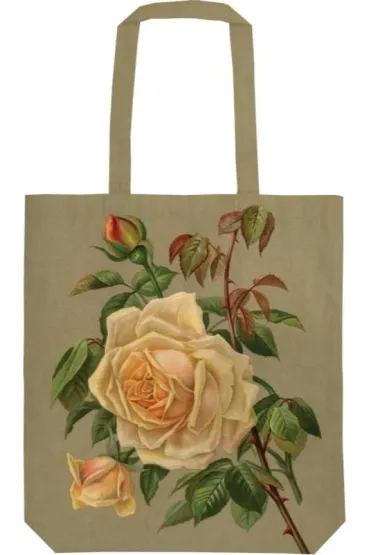 Torba bawełniana STBAG 76 Żółte róże