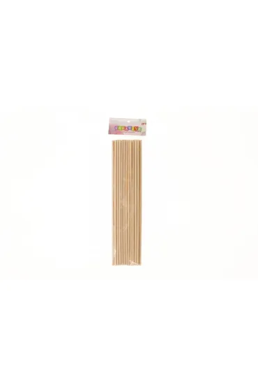 Patyczki drewniane 30cm 25 szt