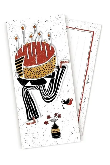 Koperta upominkowa POP UP Tort