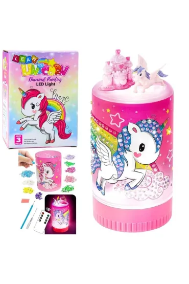 Jednorożec w słoiku LED