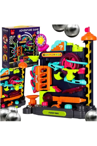 Gra zręcznościowa tor kulkowy z przeszkodami dla kulek