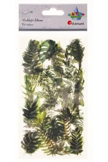 Naklejki foliowe 6 plansz liście