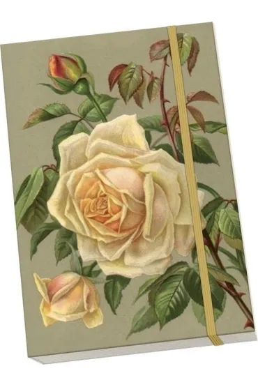 Notatnik ozdobny A5 STNOTE 142 Żółte róże