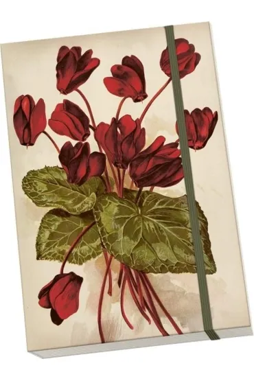 Notatnik ozdobny A5 STNOTE 145 Cyklameny