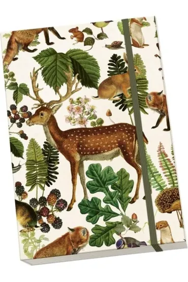 Notatnik ozdobny A5 STNOTE 146 Leśne zwierzęta