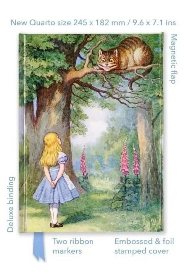 Notatnik quatro linia TW Alicja w Krainie Czarów