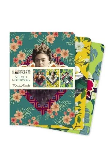Zestaw 3 notatników A5 Frida Kahlo