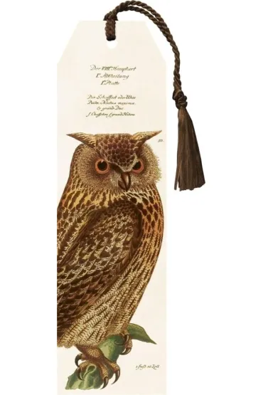 Zakładka 152 ze wstążką Sowa