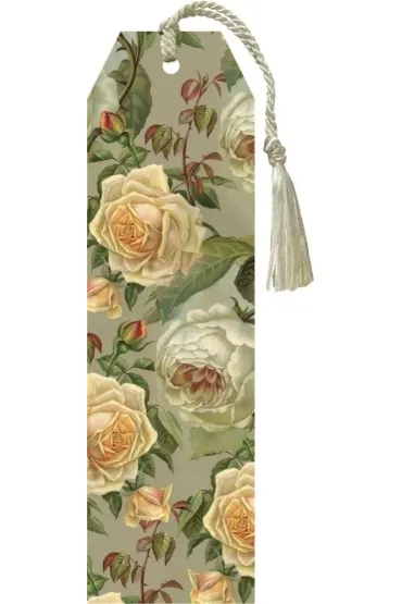 Zakładka 150 ze wstążką Żółte róże