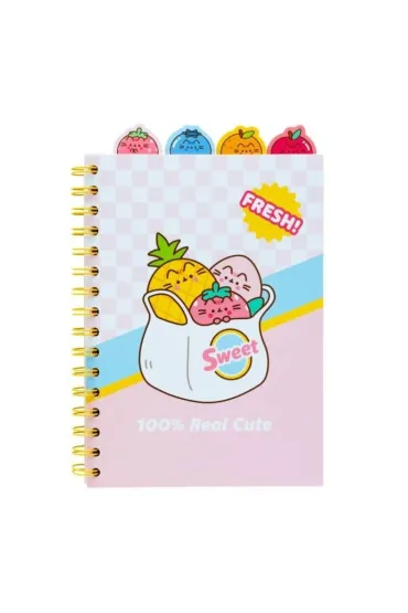 Pusheen notes A5/80K linia z zakładkami