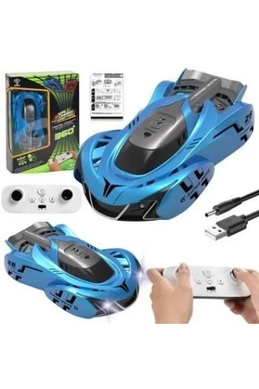 Samochód RC jeżdżący po ścianie