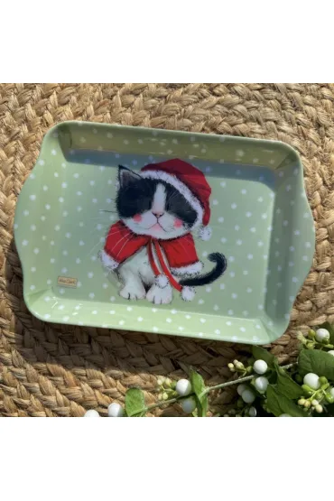 Taca mała Świąteczny kotek w przebraniu Święta