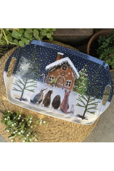 Taca duża Dom z piernika Święta