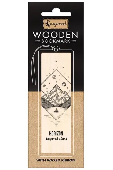 Zakładka drewniana Horyzont