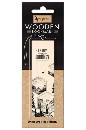 Zakładka drewniana Enjoy the journey