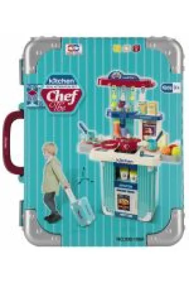 Kuchnia z akcesoriami w walizce MEGA CREATIVE 572010