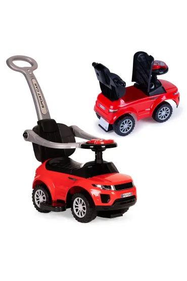 Jeździk chodzik pchacz 3w1 autko super car czerwony