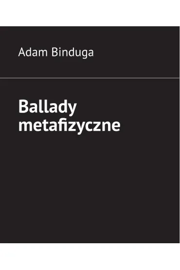 Ballady metafizyczne