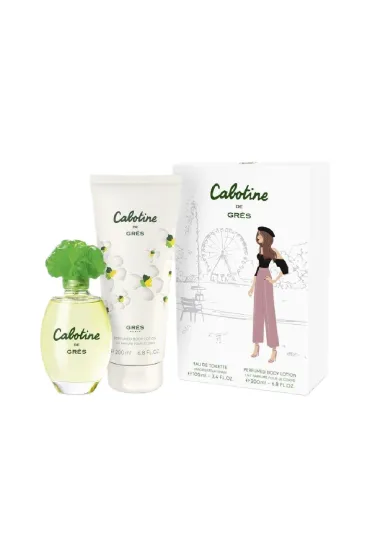 SET Cabotine EDT spray + BODY LOTION