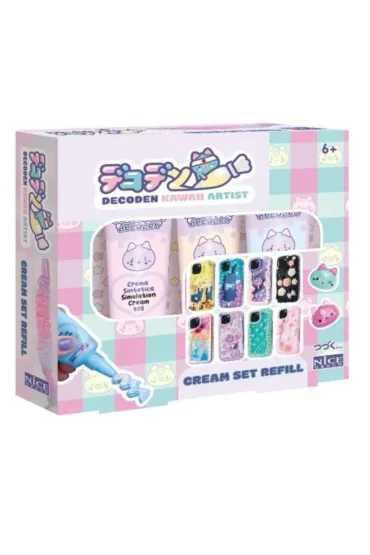 Kremy do dekorowania 3 szt