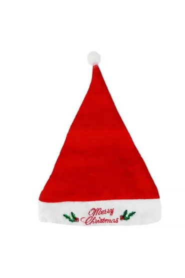 Czapka mikołaja ze wzorem 1 szt