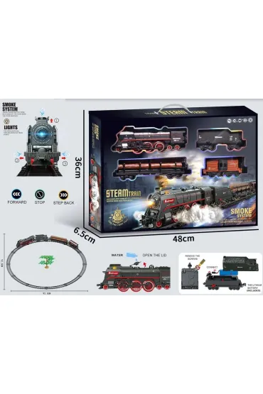 Kolejka światło dźwięk dym 68el