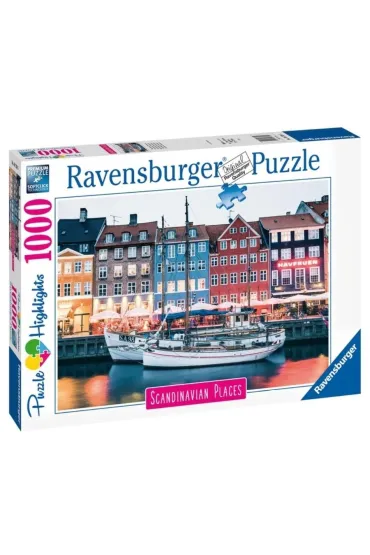 Puzzle 1000 Skandynawskie miasto