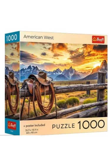 Puzzle 1000 USA Collection: America West TREFL