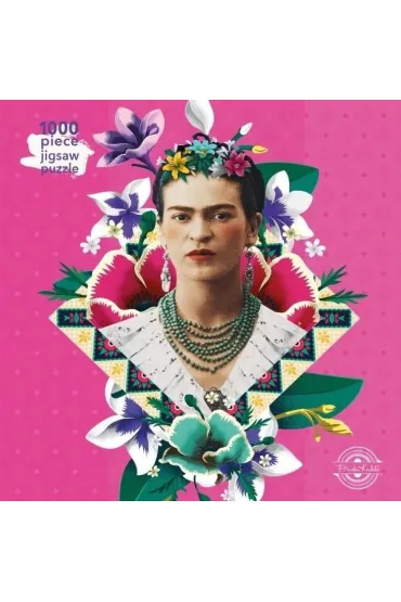 Puzzle 1000 Frida Kahlo Różowa