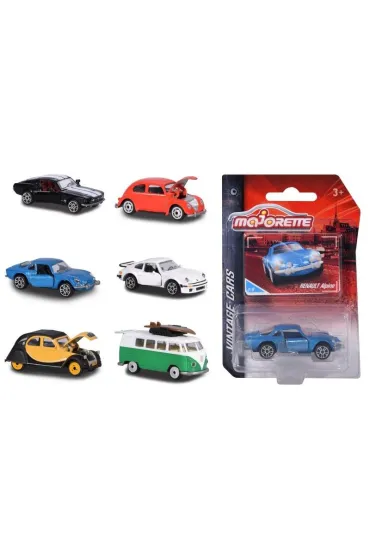 Majorette Vintage 6 rodzajów