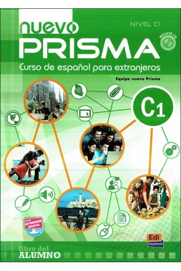 Nuevo Prisma nivel C1 podręcznik + CD EDI-NUMEN