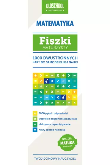FISZKI MATURZYSTY MATEMATYKA 1000 KART