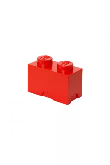 Pojemnik klocek LEGO Brick 2 Czerwony