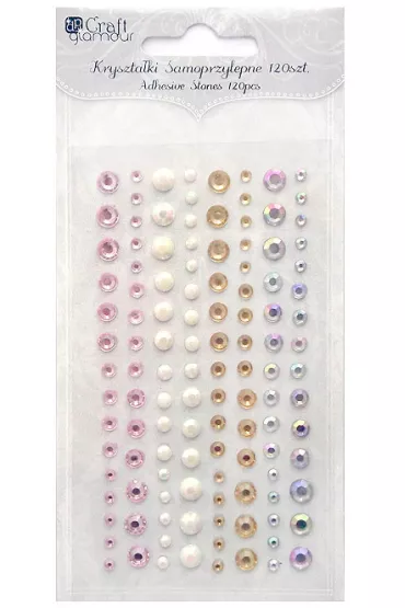 Kryształki i perły samoprzylepne Star dust