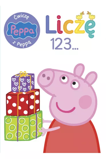 Świnka Peppa. Ćwiczę z Peppą. Liczę 1,2,3...
