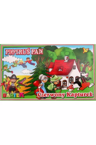 2 gry Czerwony Kapturek/Piotruś Pan 54179