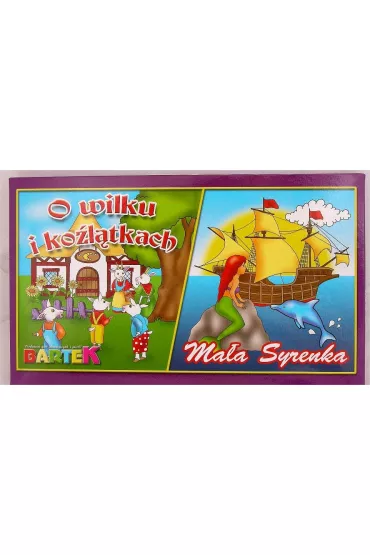 2w1 Mała Syrenka, O wilku i koźlątkach