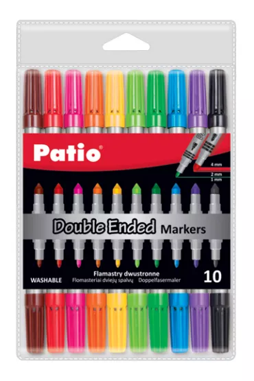Flamastry dwustronne