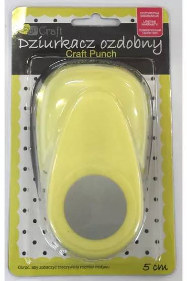 Dziurkacz ozdobny koło
