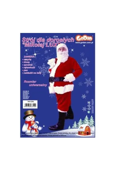 Strój Świętego Mikołaja