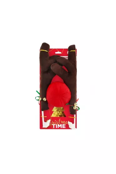 Dekoracja na samochód Rogi i nos renifera