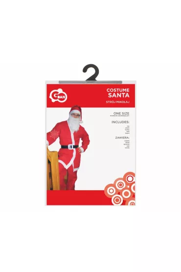 Strój Mikołaja dla dorosłych