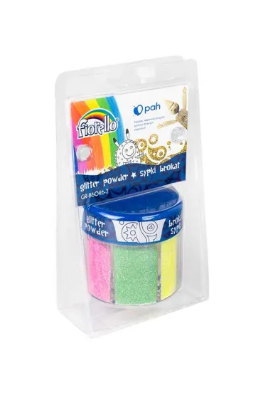 Brokat sypki pastelowy