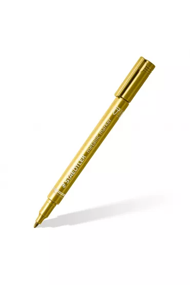 Marker metaliczny Metallic, złoty, okrągła końcówka