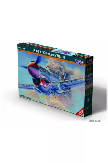 Model samolotu do sklejania P-40 K Kittyhawk Mk.III 1:72