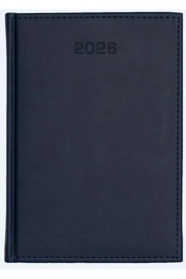 Kalendarz 2026 dzienny A4 Vivella granat